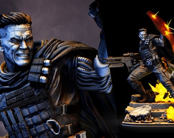 Cable - Xmen - Wicked 3D Models