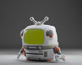 Electrii - UNPAINTED - Grumpii Art Toy