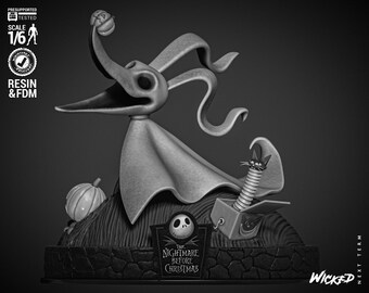 Zero - UNPAINTED FAN ART - Wicked 3D Models