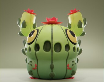 Cactii - UNPAINTED - Grumpii Art Toy