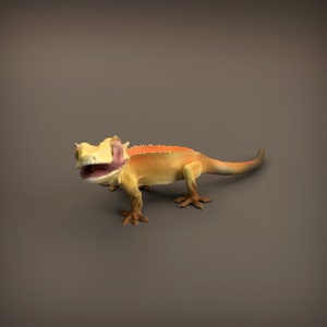 Gecko - UNPAINTED - Animal Den Miniatures