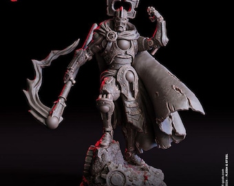 Kasper, Forgeborn Wizard - UNPAINTED - Flesh of Gods