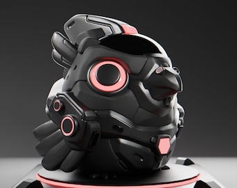 Crowii - UNPAINTED - Grumpii Art Toy