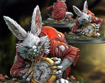 White Rabbit - UNPAINTED - Siryll Art