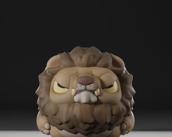 Liion - UNPAINTED - Grumpii Art Toy