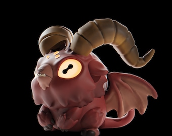 DevilGoat - UNPAINTED - Grumpii Art Toy