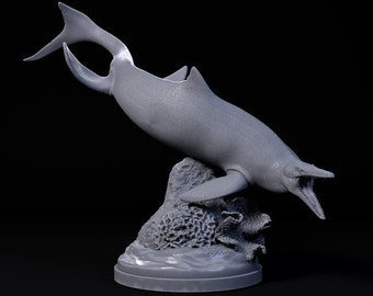 Megapterygius wakayamaensis - UNPAINTED - Dino and Dog Miniatures