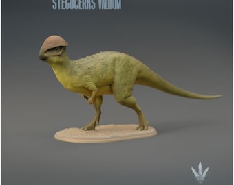 Stegoceras validum : The Horn Roof - UNPAINTED 3D Figurine - Miniature Museum