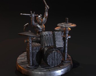 Demon band- drummer - UNPAINTED