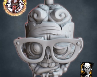 Zombienerd Ball - UNPAINTED - Txiki Design Studio