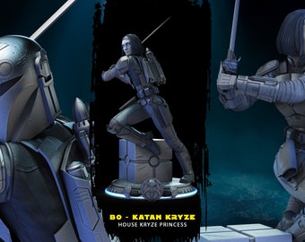 Bo Katan Kryze - Star Wars 3D Models