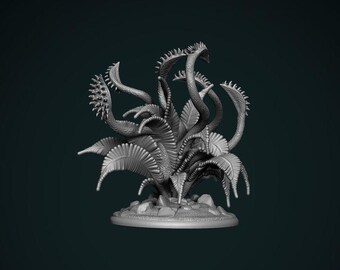 Carnivorous plant 1 - 3D Resin Print - Clynche Art