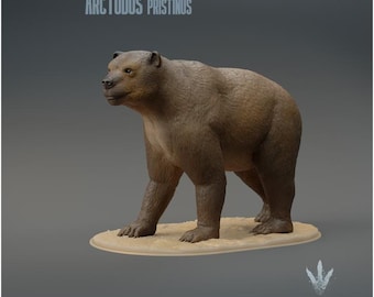 Arctodus pristinus  - UNPAINTED - Miniature Museum