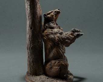 Bear - UNPAINTED -  Animal Den Miniatures