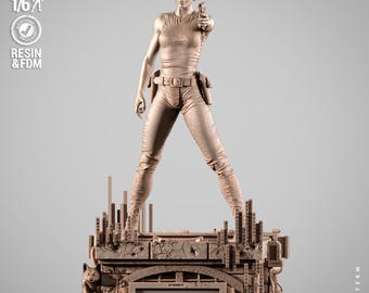 Trinity Sculpture - UNPAINTED FAN ART - Wicked 3D Models
