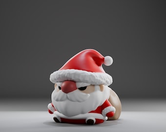 Santa - UNPAINTED - Grumpii Art Toy