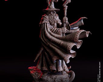Galdus, Ashen Star - Flesh of Gods  -  UNPAINTED 3D Resin Figure