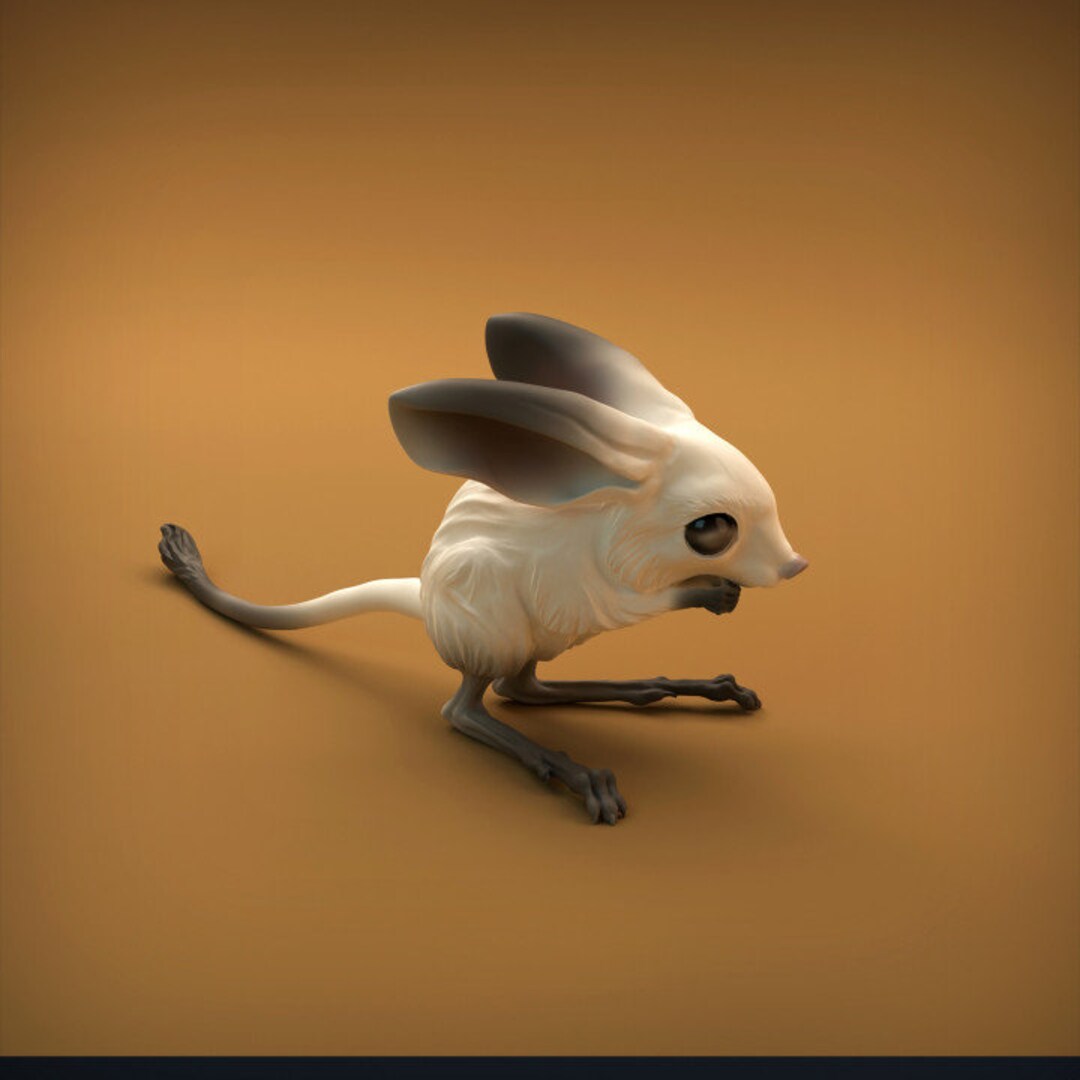  ♡ Jerboa Jerboa - UNPAINTED - Animal Den Miniatures - Etsy