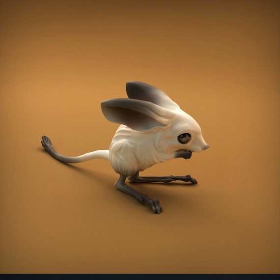 Jerboa - UNPAINTED - Animal Den Miniatures - Etsy Canada
