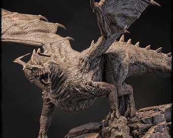 South European Dragon - UNPAINTED - Evox Arts