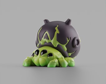 Cauldrantula - UNPAINTED 3D Resin Figure - Grumpii Art Toy