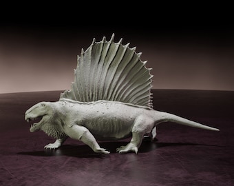 Dimetrodon Walking  - Dino and Dog Miniatures