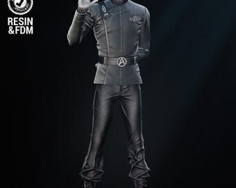 Spock Sculpture - UNPAINTED FAN ART - Wicked 3D Models