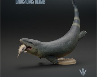 Dakosaurus maximus Hunting - UNPAINTED - Miniature Museum