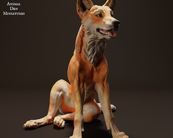 Dingo - UNPAINTED - Animal Den Miniatures