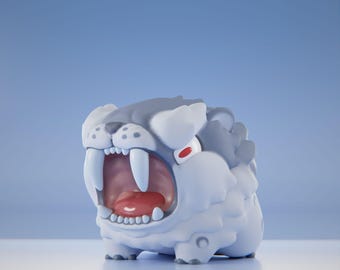 Frostiifang - UNPAINTED 3D Resin Figure - Grumpii Art Toy