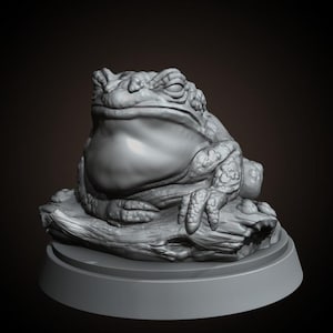 Big Toad - UNPAINTED - Animals & Creatures Minis