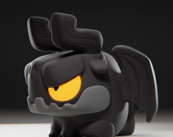 Gargoylii  - UNPAINTED 3D Resin Figure - Grumpii Art Toy