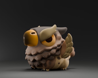 Griffii - UNPAINTED - Grumpii Art Toy