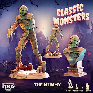 Mummy - Classic Monster Collection - Heroes and Beasts