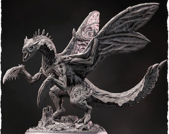 Mantis Dragon - UNPAINTED - Evox Arts