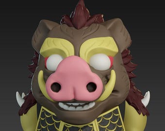 Masked Ancients Goro  - Japan - UNPAINTED 3D Resin Figure - Doreki Studio