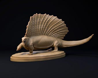 Edaphosaurus angry - Dino and Dog Miniatures