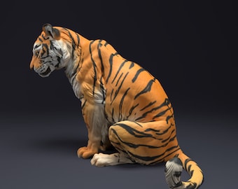 Tiger - UNPAINTED - Animal Den Miniatures