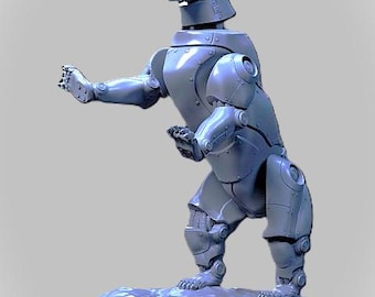 Polar Bear  Mecha Robot - Mecha Zoo - Dino and Dog Miniatures