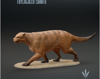 Thylacoleo carnifex : The Marsupial Lion - UNPAINTED - Miniature Museum