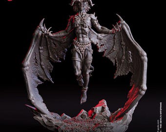 Hag Countess  - UNPAINTED 3D Resin Figure - Flesh of Gods