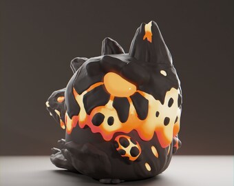 Magma - UNPAINTED - Grumpii Art Toy