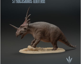 Styracosaurus albertensis  - UNPAINTED - Miniature Museum