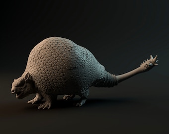 Doedicurus - Dino and Dog Miniatures