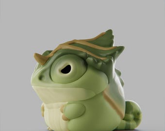 Mapleleon - UNPAINTED 3D Resin Figure - Grumpii Art Toy