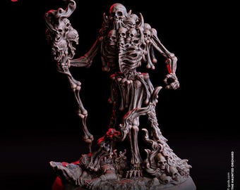Bone Harvester - UNPAINTED 3D Resin Print- Flesh of Gods