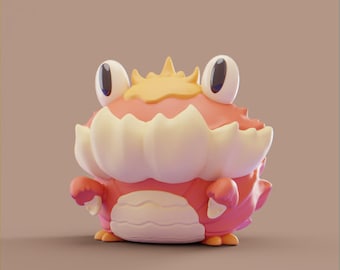 Crabii - UNPAINTED - Grumpii Art Toy