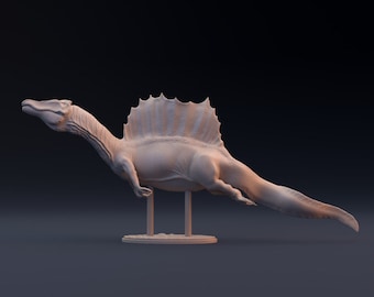 Spinosaurus swimming - Dino and Dog Miniatures