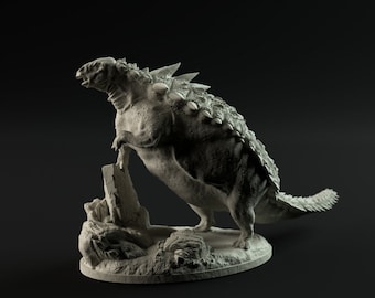Polachantus rear up - Dino and Dog Miniatures
