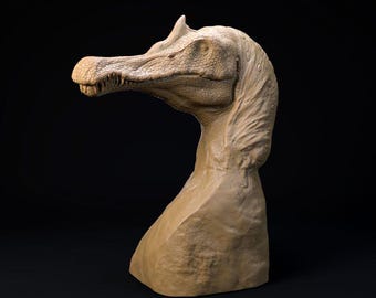Spinosaurus Bust  - Dino and Dog Miniatures